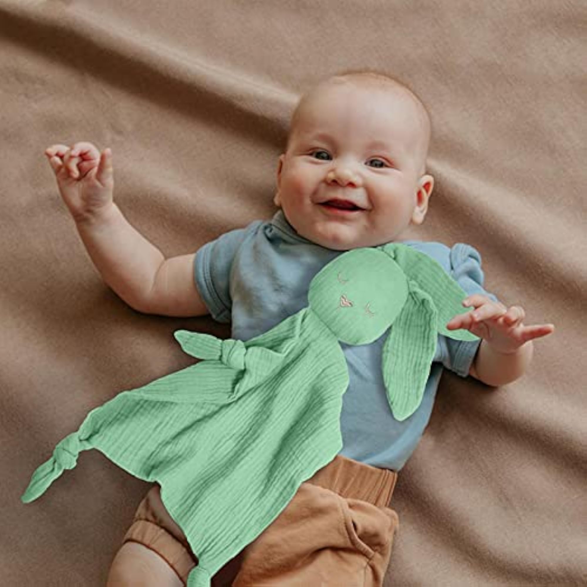 Baby Animal Soft Security Blanket, Sensory Toy Gift